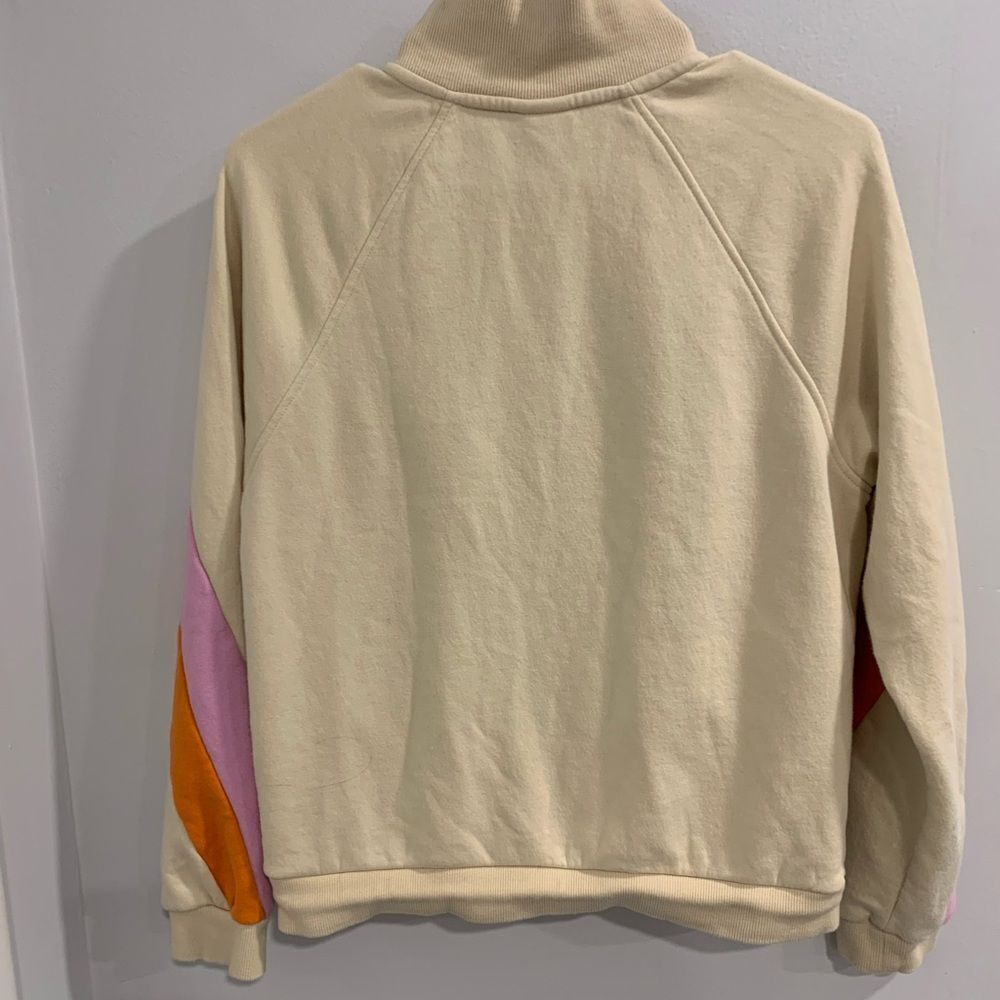 Lego Women's Cream Sweatshirt with Colorful Stripes - Picture 2 of 11